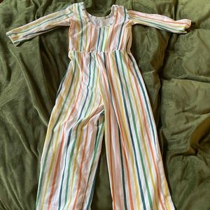 Alice + Ames Jersey Jumpsuit in candy stripe 5